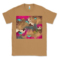 Toasted Coconut pink glitter leopard sunflower gemstone Classic Tee - JahusDesignShop