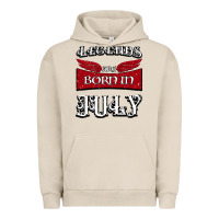 Pigment French Oak Legends are born in July Urban Hoodie - Bettercallsaul