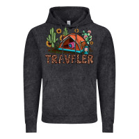 Vintage Black traveler Vintage Hoodie - JahusDesignShop