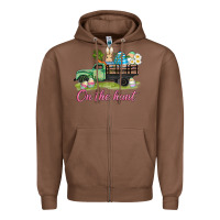 Chestnut easter on the hunt Zipper Hoodie - AdoDesignShop