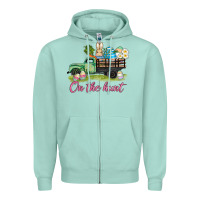 Seafoam easter on the hunt Zipper Hoodie - AdoDesignShop