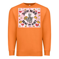 Carrot tacos never broke my heart Premium Sweatshirt - MaliasSmallBusiness