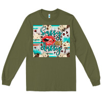 Army Green sassy but classy Long Sleeve Tee - JahusDesignShop