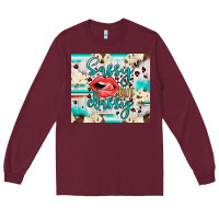 Burgundy sassy but classy Long Sleeve Tee - JahusDesignShop