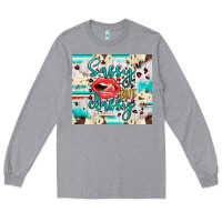 Heather Grey sassy but classy Long Sleeve Tee - JahusDesignShop