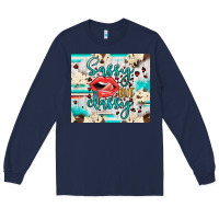 Navy sassy but classy Long Sleeve Tee - JahusDesignShop