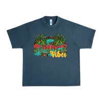 Midnight Navy summer vibes Urban Heavy Tee - SublimationCraftShop