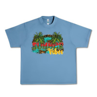Pebble Blue summer vibes Urban Heavy Tee - SublimationCraftShop