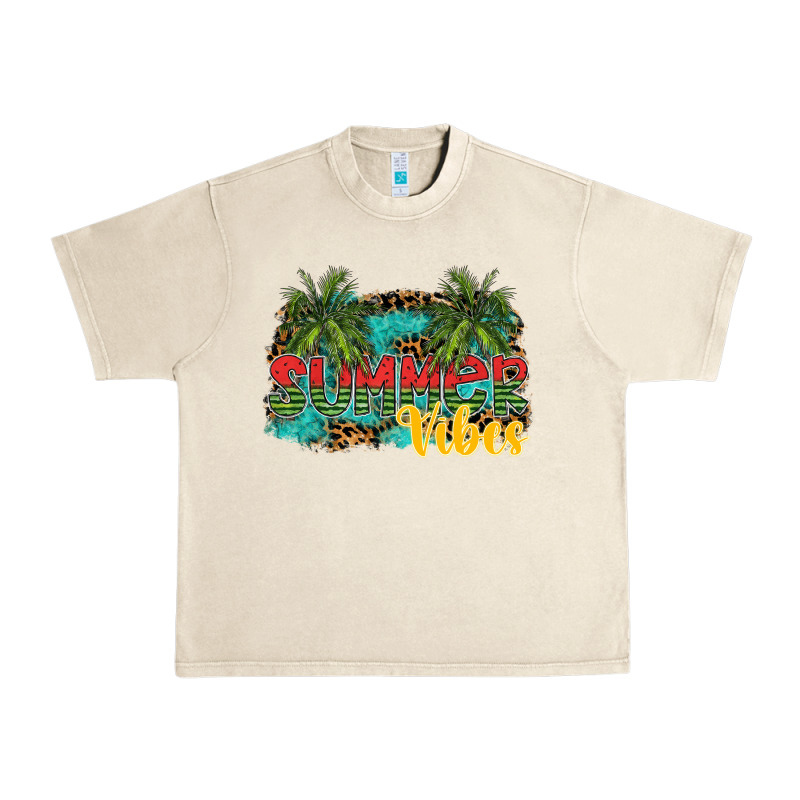 Summer Vibes Urban Heavy Tee by SublimationCraftShop | Teevron