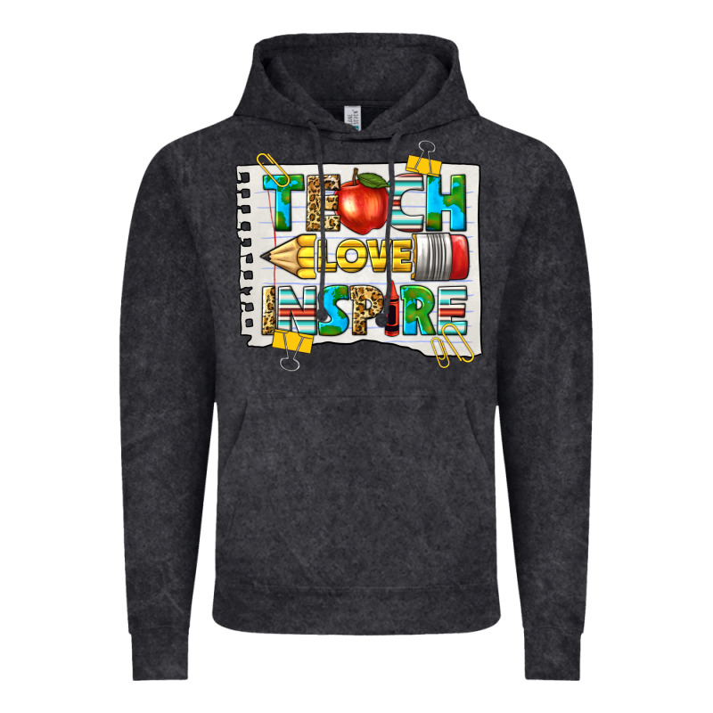 Teach Love Inspire Vintage Hoodie by texasbilliewilder | Teevron