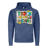 Vintage Denim teach love inspire Vintage Hoodie - texasbilliewilder