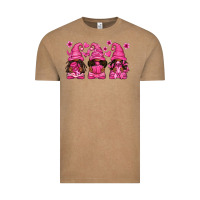 Vintage Coffee breast cancer afro gnomies Vintage Tee - texasbilliewilder