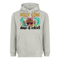 Moon Dust holy cow 100 days of school Heavyweight Hoodie - MaliasSmallBusiness