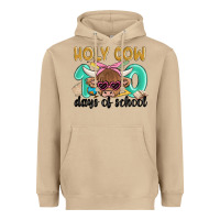 Mushroom holy cow 100 days of school Heavyweight Hoodie - MaliasSmallBusiness