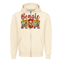 Beagle Mom Zipper Hoodie | Teevron