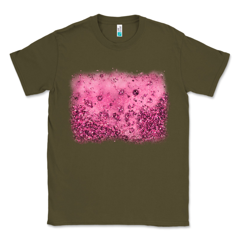 Pink Glitter Background Classic Tee by JahusDesignShop | Teevron