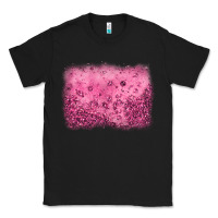 Black pink glitter background Classic Tee - JahusDesignShop