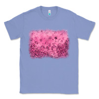 Colony Blue pink glitter background Classic Tee - JahusDesignShop