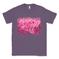 Lavender pink glitter background Classic Tee - JahusDesignShop