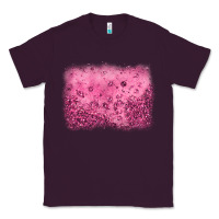 Plum pink glitter background Classic Tee - JahusDesignShop