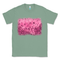 Sage pink glitter background Classic Tee - JahusDesignShop
