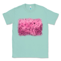 Seafoam pink glitter background Classic Tee - JahusDesignShop