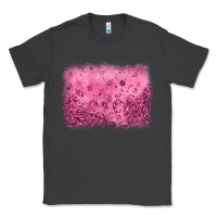 Smoke pink glitter background Classic Tee - JahusDesignShop
