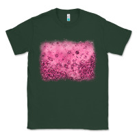Sports Green pink glitter background Classic Tee - JahusDesignShop