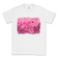 White pink glitter background Classic Tee - JahusDesignShop