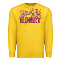 Lemon howdy honey Premium Sweatshirt - MaliasSmallBusiness