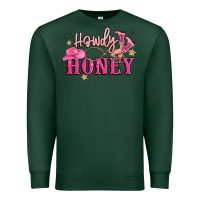 Sports Green howdy honey Premium Sweatshirt - MaliasSmallBusiness