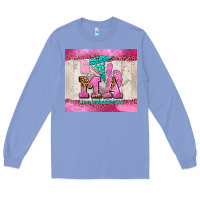 Colony Blue ma Long Sleeve Tee - AdoDesignShop