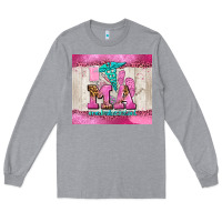Heather Grey ma Long Sleeve Tee - AdoDesignShop