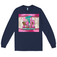 Navy ma Long Sleeve Tee - AdoDesignShop