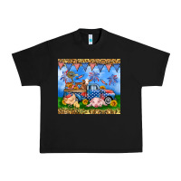 Black America farm animals truck 20oz skinny tumbler Urban Heavy Tee - Neo Western