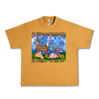 Peanut Butter America farm animals truck 20oz skinny tumbler Urban Heavy Tee - Neo Western