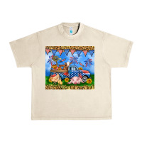 Sandshell America farm animals truck 20oz skinny tumbler Urban Heavy Tee - Neo Western