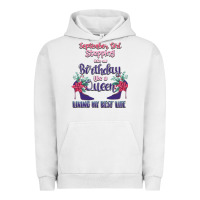 Pigment Lunar Rock Womens September Girl Stepping Into My Birthday Urban Hoodie - Bettercallsaul