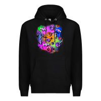 Black halloween candy patches 1 Premium Hoodie - BundleAndBundleShop
