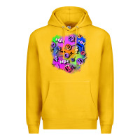 Lemon halloween candy patches 1 Premium Hoodie - BundleAndBundleShop