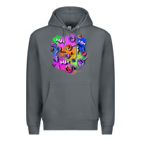Rock halloween candy patches 1 Premium Hoodie - BundleAndBundleShop