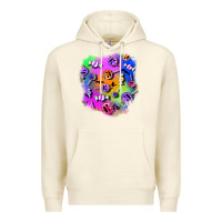 Sandshell halloween candy patches 1 Premium Hoodie - BundleAndBundleShop