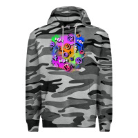 Slate Camo halloween candy patches 1 Premium Hoodie - BundleAndBundleShop