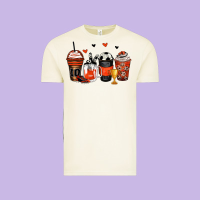 Soccer Coffee Cups Vintage Tee Designed By Zillion Design Studio