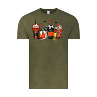 Vintage Olive soccer coffee cups Vintage Tee - Zillion Design Studio