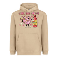 Mushroom will you be my Heavyweight Hoodie - MaliasSmallBusiness