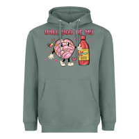 Sage will you be my Heavyweight Hoodie - MaliasSmallBusiness