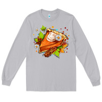 Moon Dust pumpkin pie with daisies and cinnamon Long Sleeve Tee - AdoDesignShop