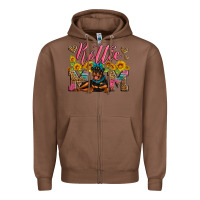 Chestnut rottweiler mom Zipper Hoodie - Artiststas