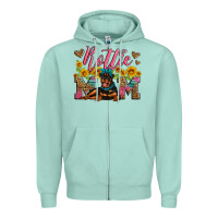 Seafoam rottweiler mom Zipper Hoodie - Artiststas